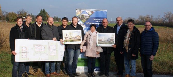 Baubeginn der Wohnhausanlage in der Feldgasse im 1. Quartal 2017 Baubeginn der Wohnhausanlage in der Feldgasse im 1. Quartal 2017