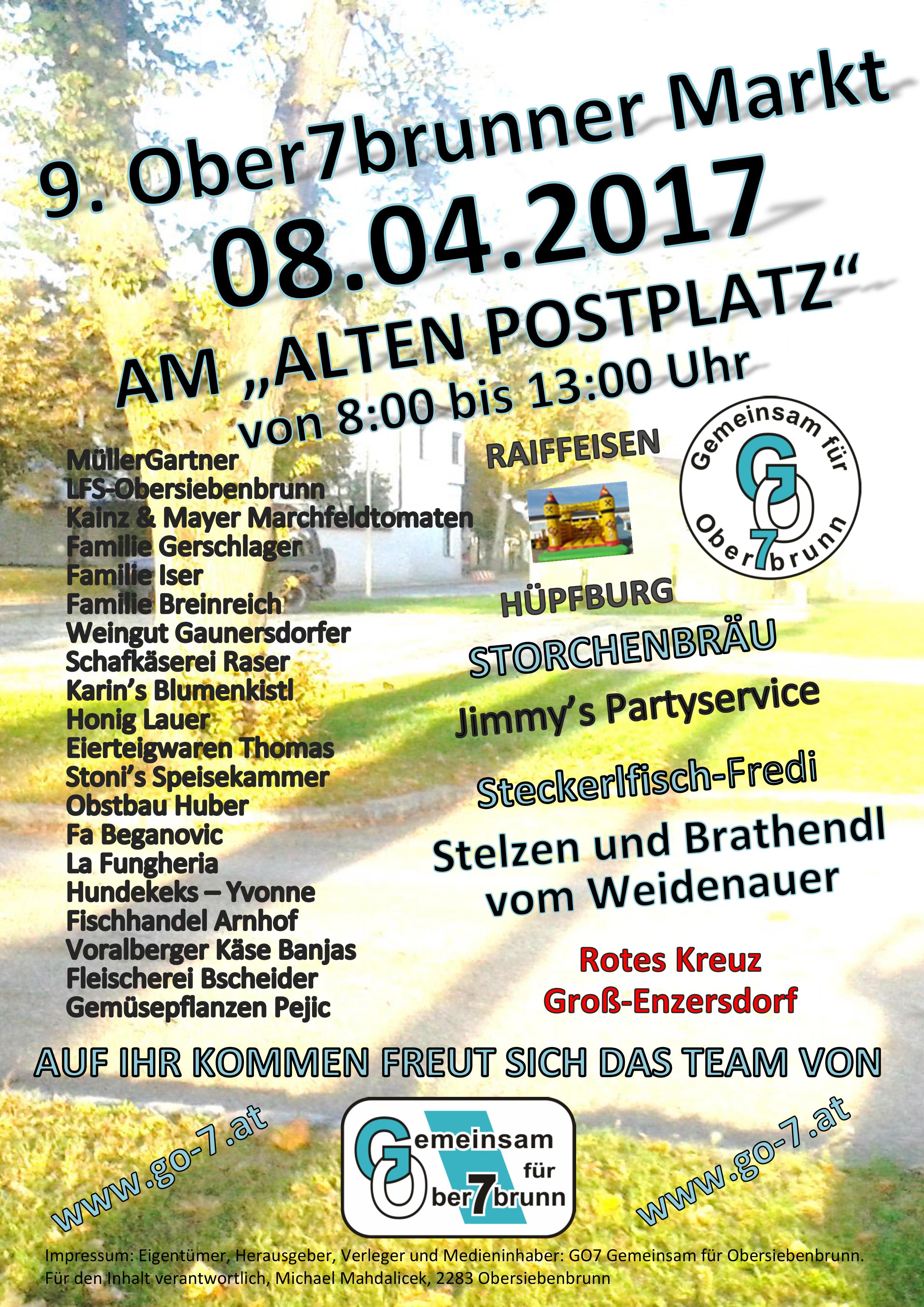 9. Ober7brunner Markt am 08.04.2017